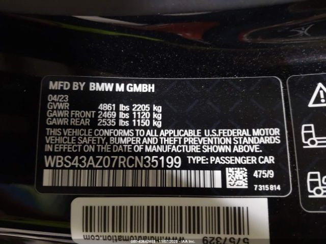 2024 BMW M4 WBS43AZ07RCN35199 Photo 8