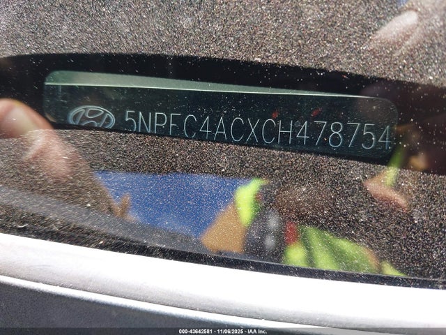 Aukcja sprzedaży 2012 Hyundai Sonata Limited, vin: 5NPEC4ACXCH478754, numer aukcji: 43642581