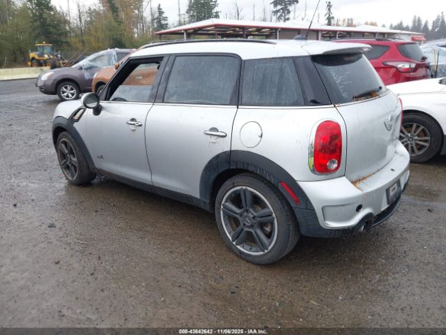 2011 MINI COOPER S COUNTRYMAN WMWZC5C5XBWL53846 Photo 2