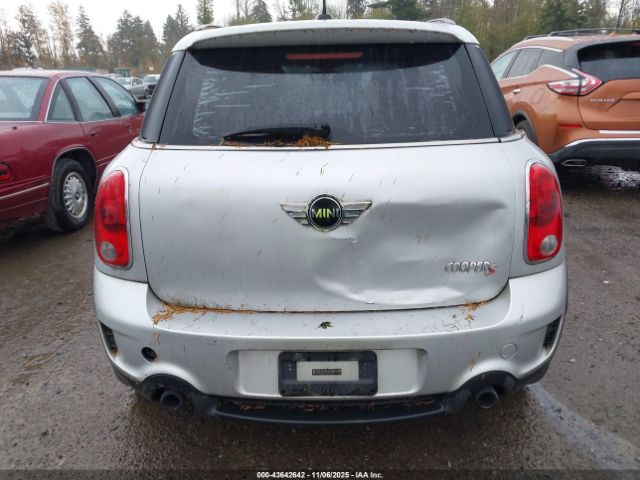 2011 MINI COOPER S COUNTRYMAN WMWZC5C5XBWL53846 Photo 5