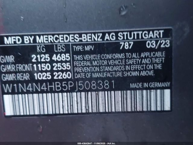 2023 MERCEDES-BENZ GLA 250 W1N4N4HB5PJ508381 Photo 8