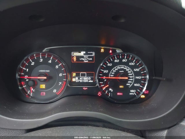 JF1VA1H64K9824671 Subaru Wrx Limited