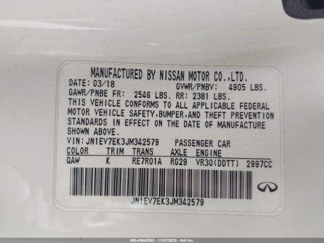 2018 INFINITI Q60 JN1EV7EK3JM342579 Photo 8