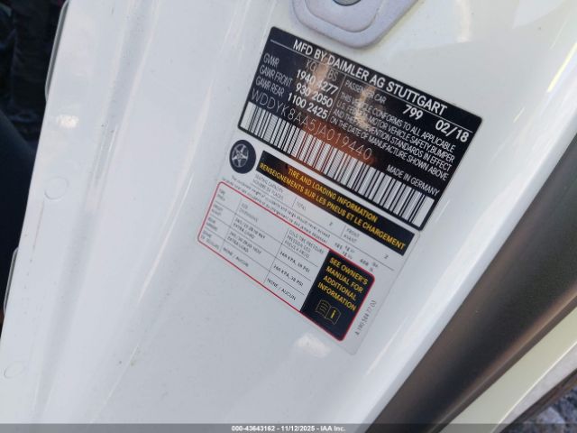 2018 MERCEDES-BENZ AMG GT C WDDYK8AA5JA019440 Photo 8