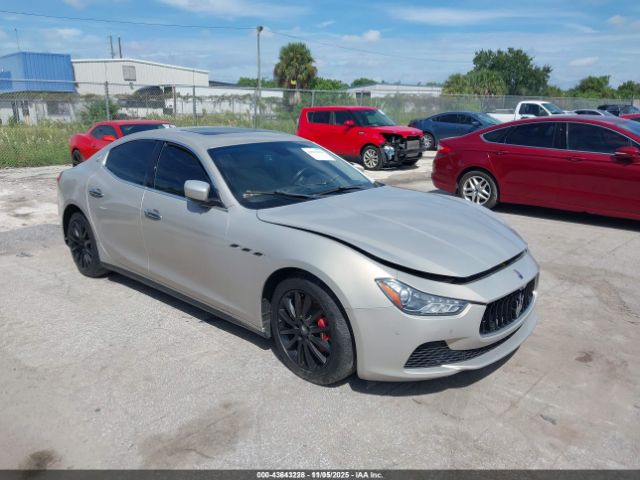 2014 MASERATI GHIBLI ZAM57RTA7E1094398