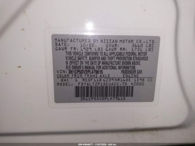 2023 NISSAN KICKS 3N1CP5DV2PL479615 Photo 8