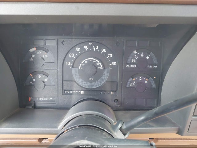 1989 CHEVROLET GMT-400 2GCFC29K4K1147351 Photo 6