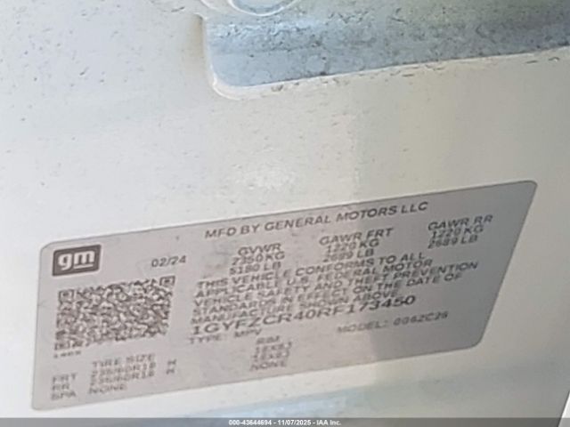 2024 CADILLAC XT4 1GYFZCR40RF173450 Photo 8