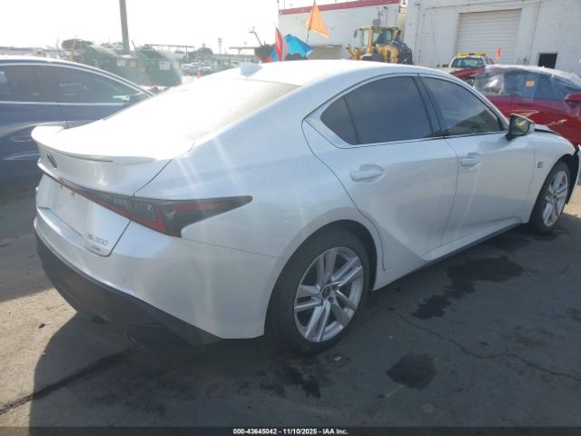 2021 LEXUS IS 300 JTHC81F2XM5046222 Photo 3
