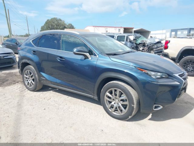 2015 LEXUS NX 300H JTJBJRBZXF2013208