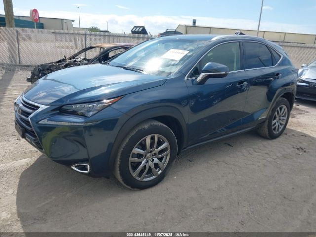 2015 LEXUS NX 300H JTJBJRBZXF2013208 Photo 1