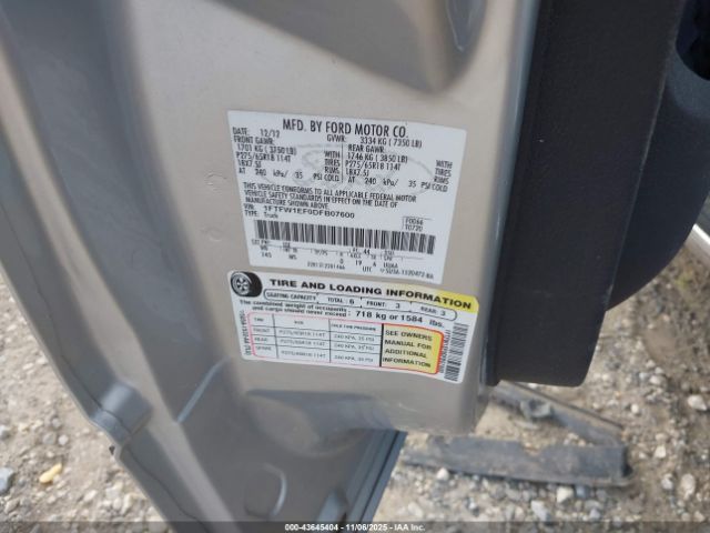 2013 FORD F-150 1FTFW1EF0DFB07600 Photo 8