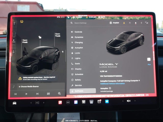 2026 TESLA MODEL Y 7SAYGDED2TF389590 Photo 6