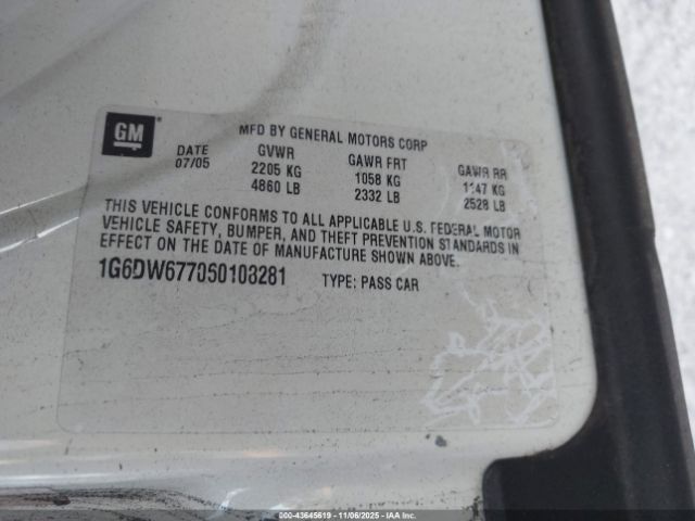 2006 CADILLAC STS 1G6DW677060108281 Photo 8