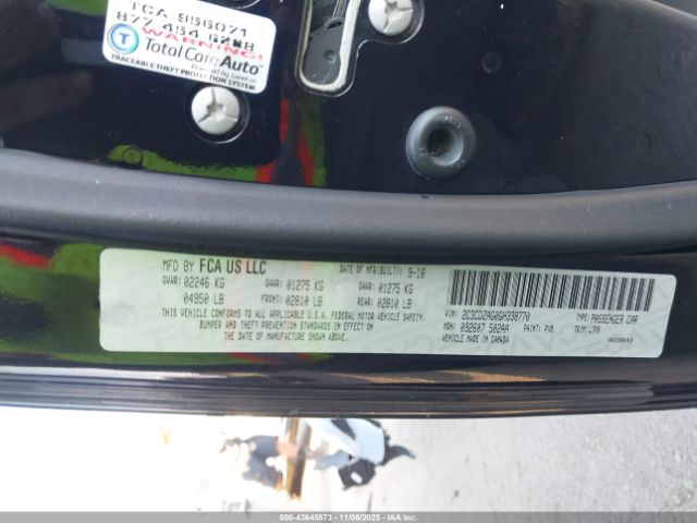 2016 DODGE CHALLENGER 2C3CDZAG0GH338770 Photo 8