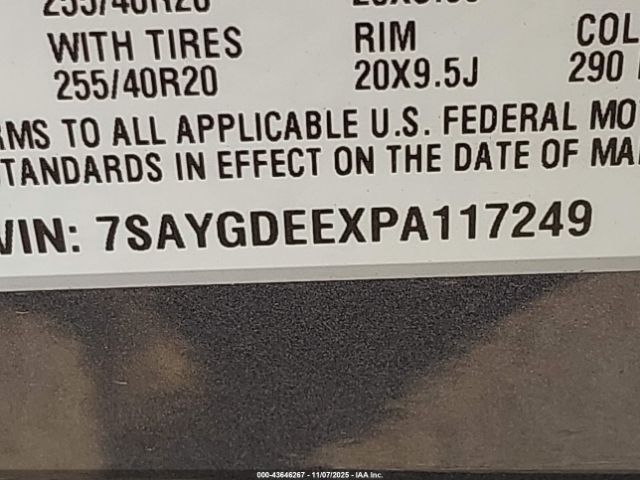 2023 TESLA MODEL Y 7SAYGDEEXPA117249 Photo 8