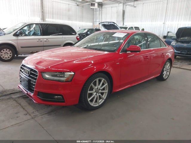 2014 AUDI A4 WAUMFAFLXEN020268 Photo 1
