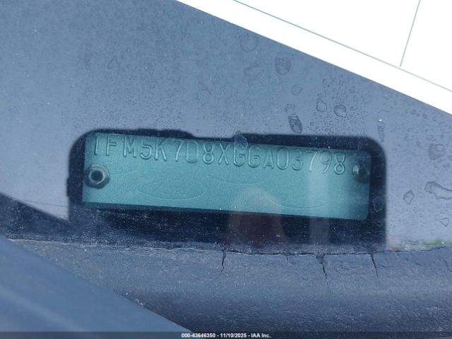 2016 FORD EXPLORER 1FM5K7D8XGGA03798 Photo 8