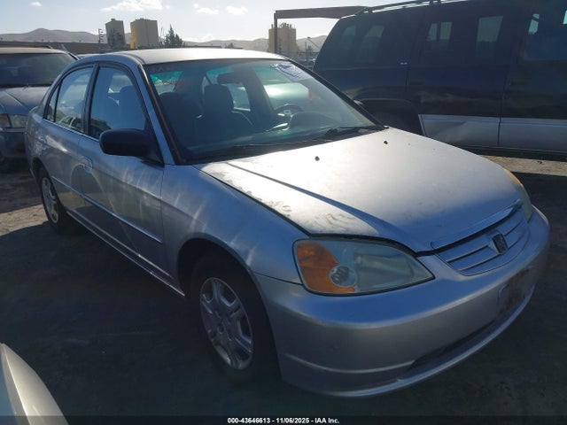 2002 Honda Civic Lx მანქანა იყიდება აუქციონზე, vin: 2HGES16542H525412, აუქციონის ნომერი: 43646613