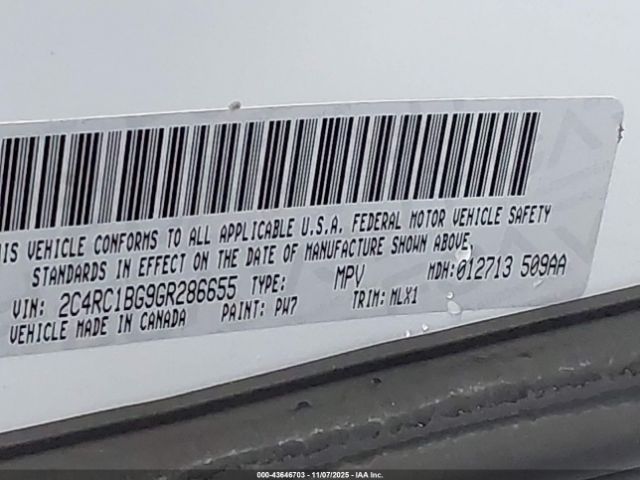 2016 CHRYSLER TOWN & COUNTRY 2C4RC1BG9GR286655 Photo 8