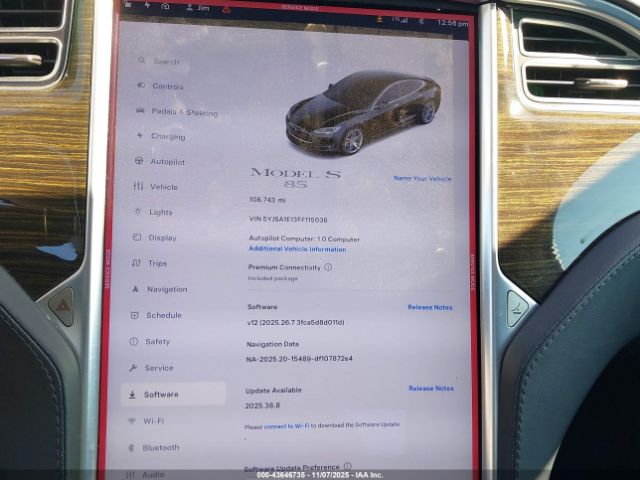 2015 TESLA MODEL S 5YJSA1E13FF115036 Photo 6