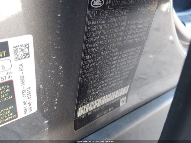 2018 LAND ROVER DISCOVERY SALRG2RV0JA075413 Photo 8