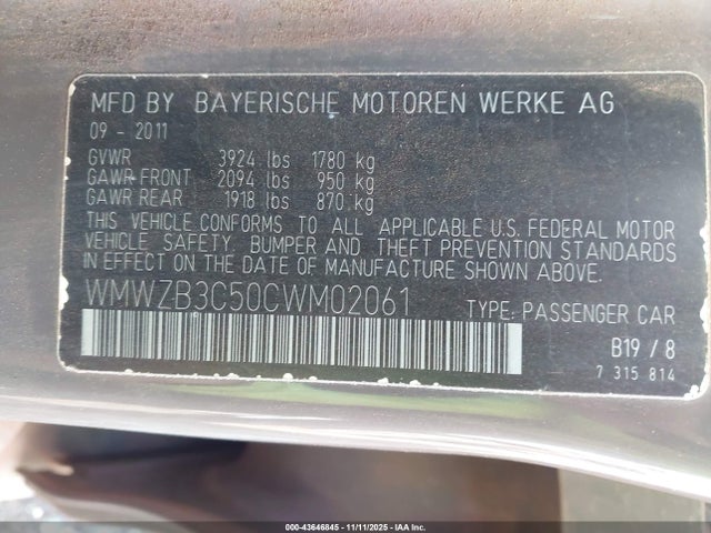 2012 MINI COOPER COUNTRYMAN WMWZB3C50CWM02061 Photo 8