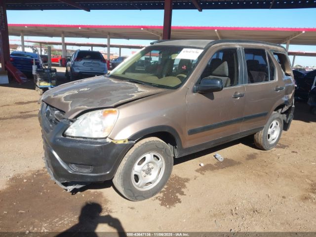 2002 HONDA CR-V JHLRD68442C019872 Photo 1