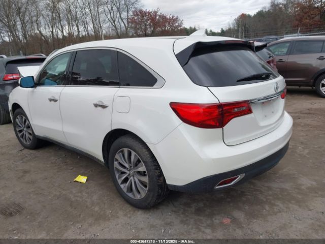 2014 ACURA MDX 5FRYD3H4XEB012745 Photo 2