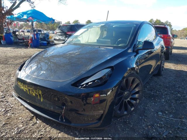 2021 TESLA MODEL Y 5YJYGDEF7MF230662 Photo 1