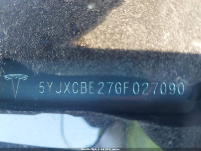 2016 TESLA MODEL X 5YJXCBE27GF027090 Photo 8