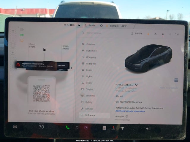 2026 TESLA MODEL Y 7SAYGDEEXTA438766 Photo 6