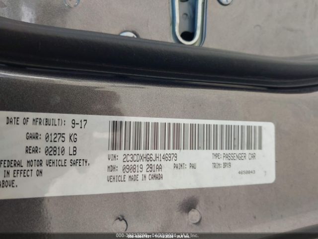 2018 DODGE CHARGER 2C3CDXHG6JH146979 Photo 8