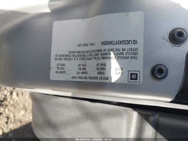 2000 CHEVROLET CAVALIER 1G1JC5243Y7349254 Photo 8