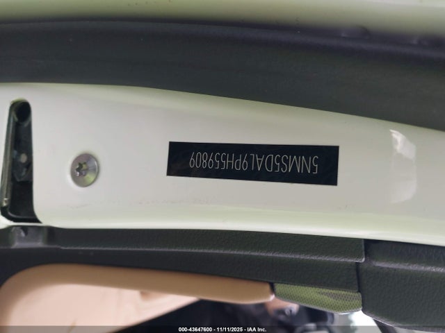 5NMS5DAL9PH559809 Hyundai Santa Fe Calligraphy
