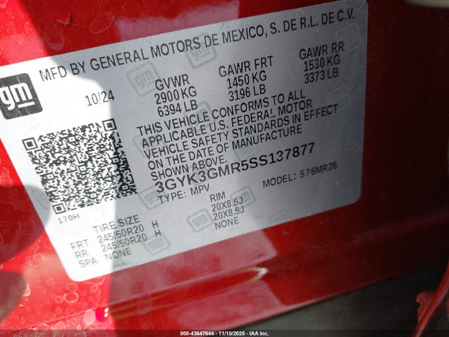 2025 CADILLAC OPTIQ 3GYK3GMR5SS137877 Photo 8