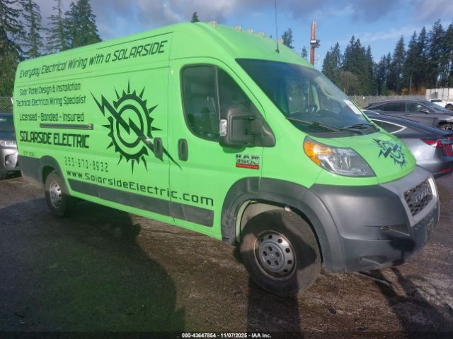 2019 RAM PROMASTER 3500 3C6URVJG6KE512511