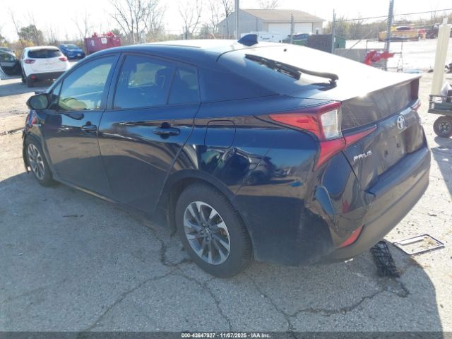 2022 TOYOTA PRIUS JTDKAMFU8N3184665 Photo 2