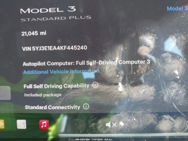 2019 TESLA MODEL 3 5YJ3E1EA4KF445240 Photo 6