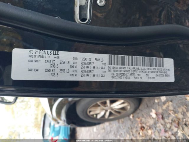 2016 DODGE JOURNEY 3C4PDDBG4GT105786 Photo 8