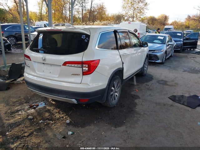 Продажа на аукционе авто 2019 Honda Pilot Ex-l, vin: 5FNYF6H50KB039020, номер лота: 43648195