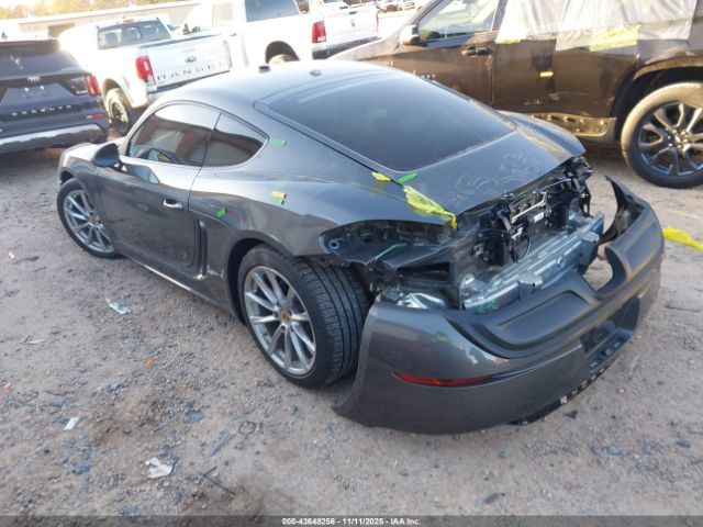 2018 PORSCHE 718 CAYMAN WP0AA2A89JK262154 Photo 2