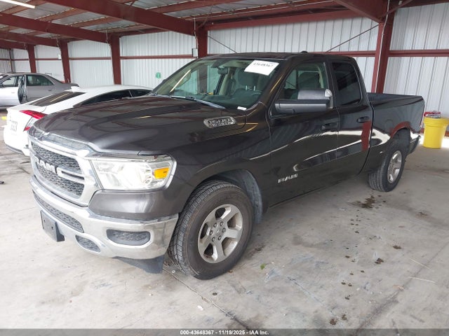 43648367 :رقم المزاد ، 1C6RRECT1KN666264 vin ، 2019 Ram 1500 Tradesman  4x2 6'4 Box مزاد بيع
