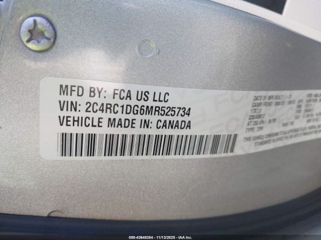 2021 CHRYSLER VOYAGER 2C4RC1DG6MR525734 Photo 8