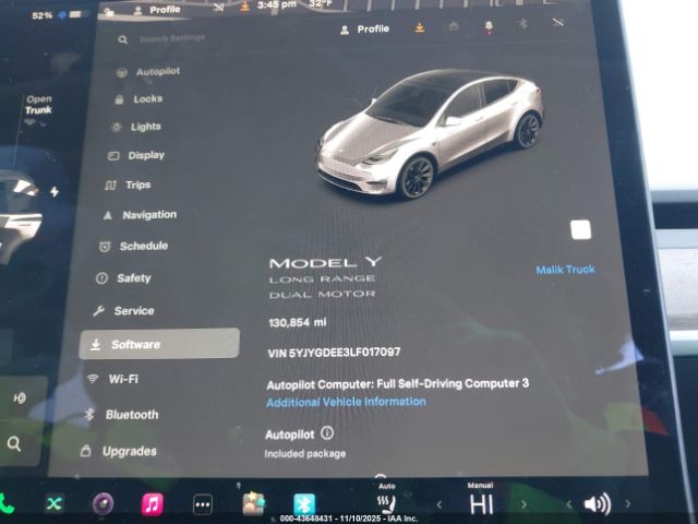 2020 TESLA MODEL Y 5YJYGDEE3LF017097 Photo 6