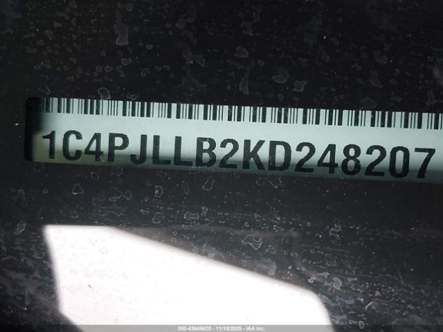 2019 JEEP CHEROKEE 1C4PJLLB2KD248207 Photo 8