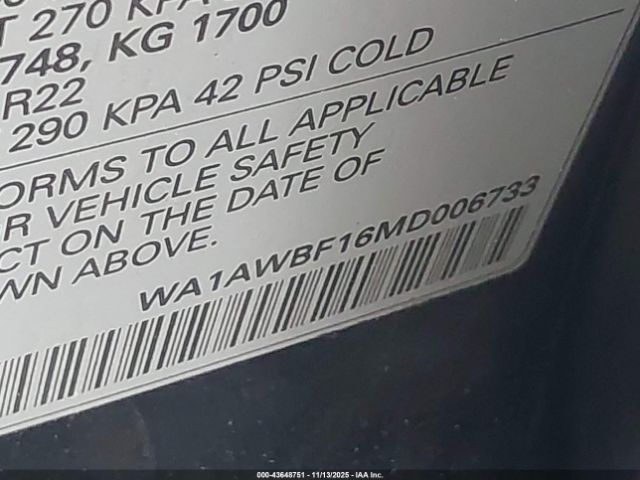 2021 AUDI SQ8 WA1AWBF16MD006733 Photo 8