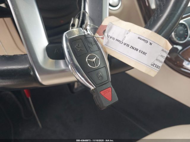 2015 MERCEDES-BENZ SLK 250 WDDPK4HA4FF098264 Photo 10