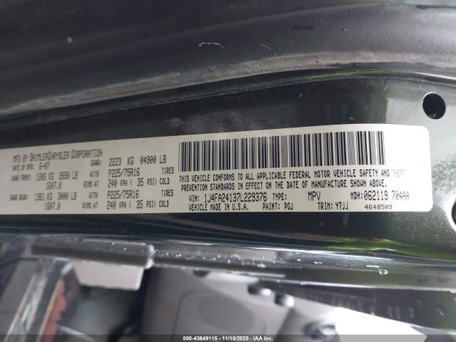 2007 JEEP WRANGLER 1J4FA24137L229376 Photo 8