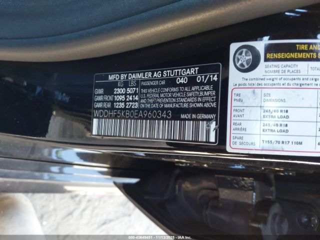2014 MERCEDES-BENZ E 350 WDDHF5KB0EA960343 Photo 8